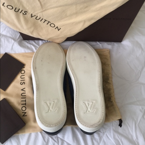 Louis Vuitton Suede Hightops - Picture 9 of 9
